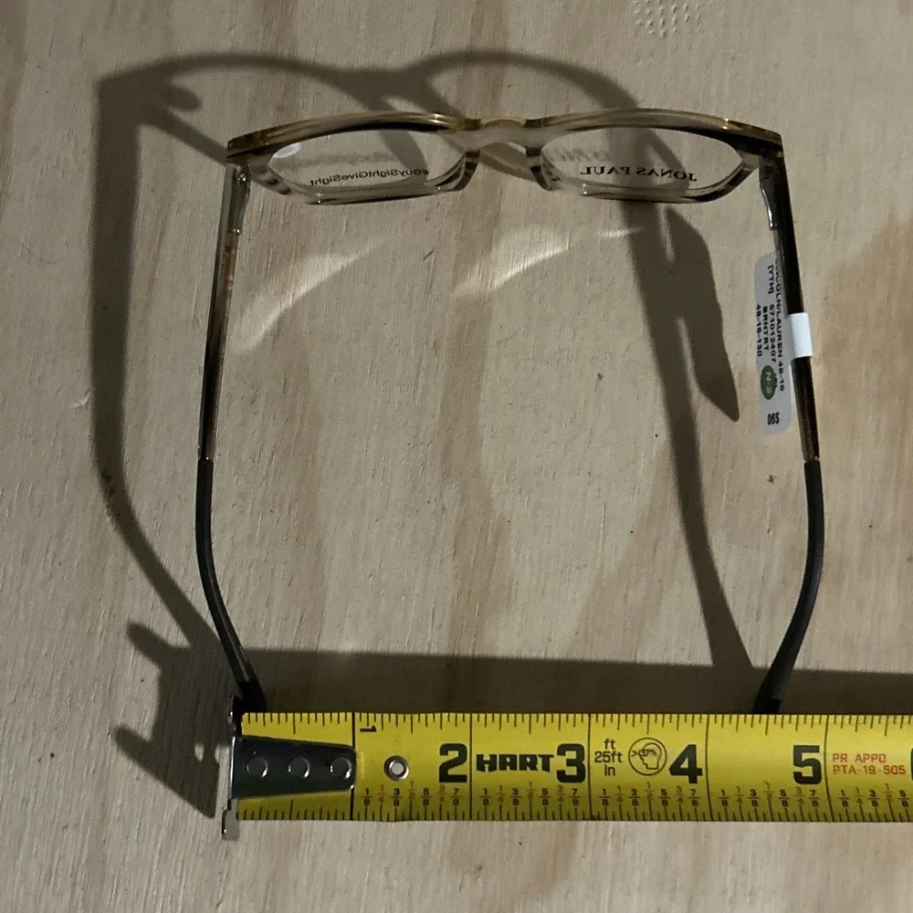 Jonas Paul Ryan Ruth LSM Brntrt Eyeglass Frames 48 16 130  Frames Only